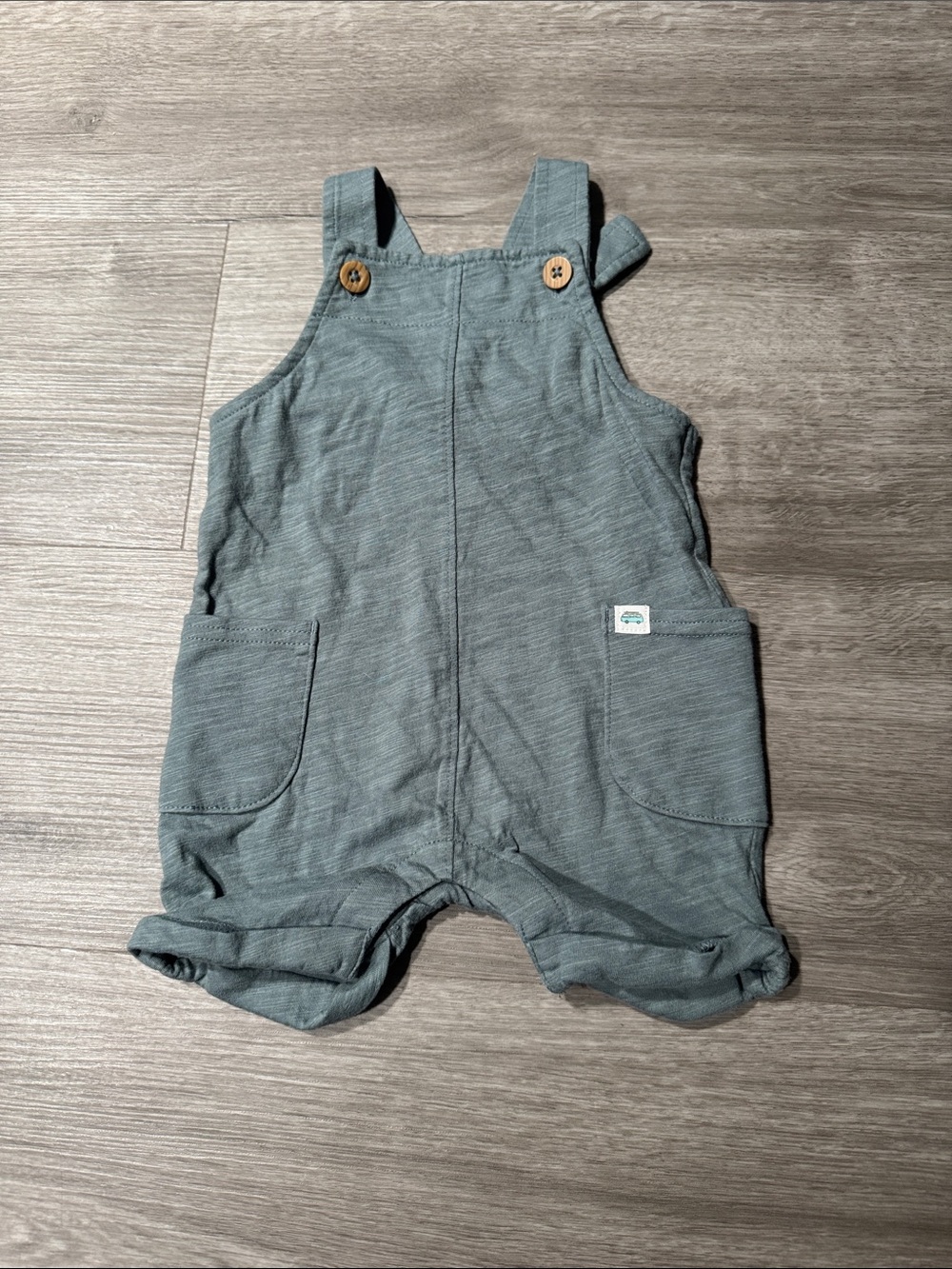 Carters Teal Overalls